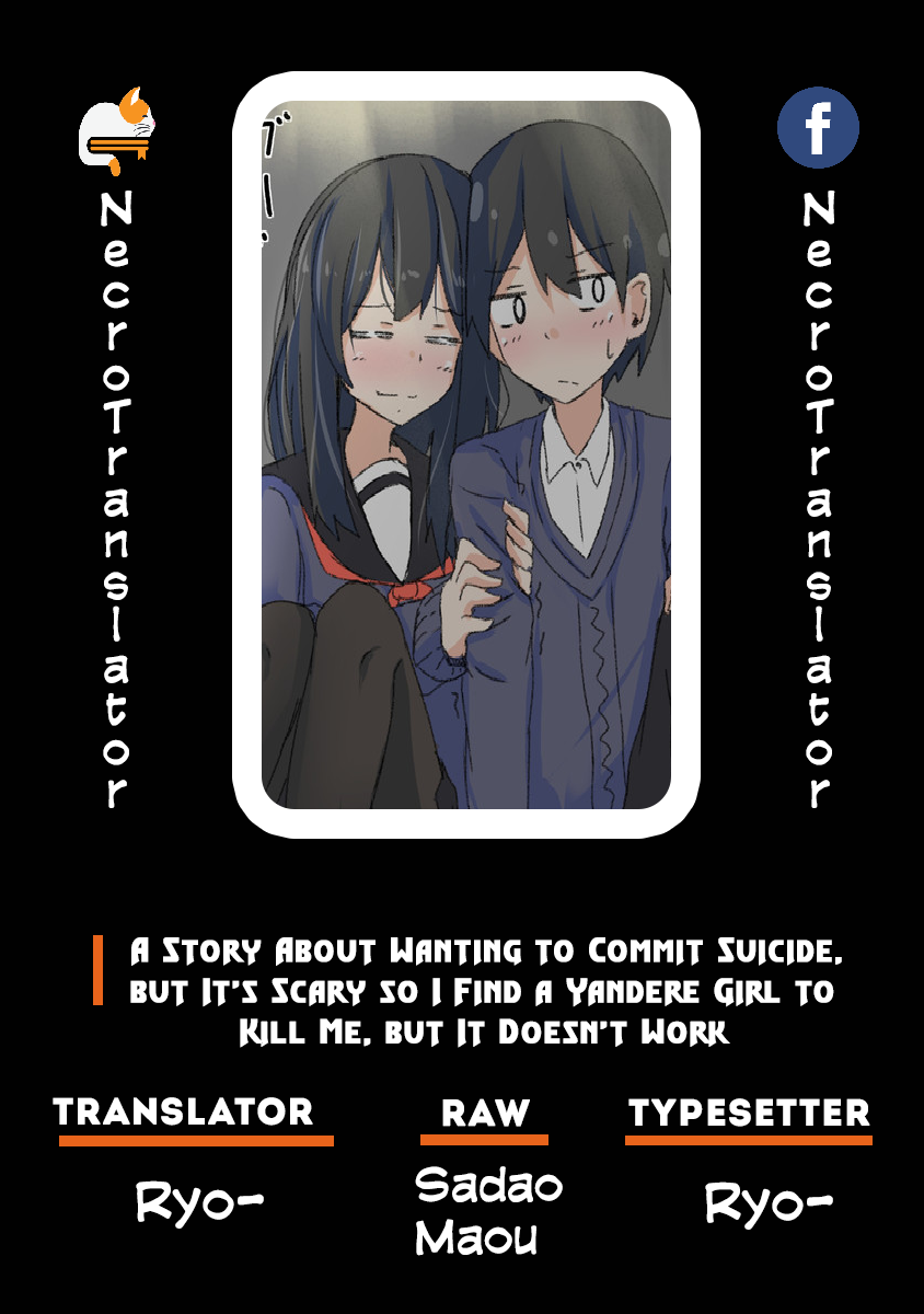 Baca Komik A Story About Wanting To Commit Suicide, But It’s Scary So I Find A Yandere Girl To Kill Me, But It Doesn’t Work Chapter 11 Gambar 1