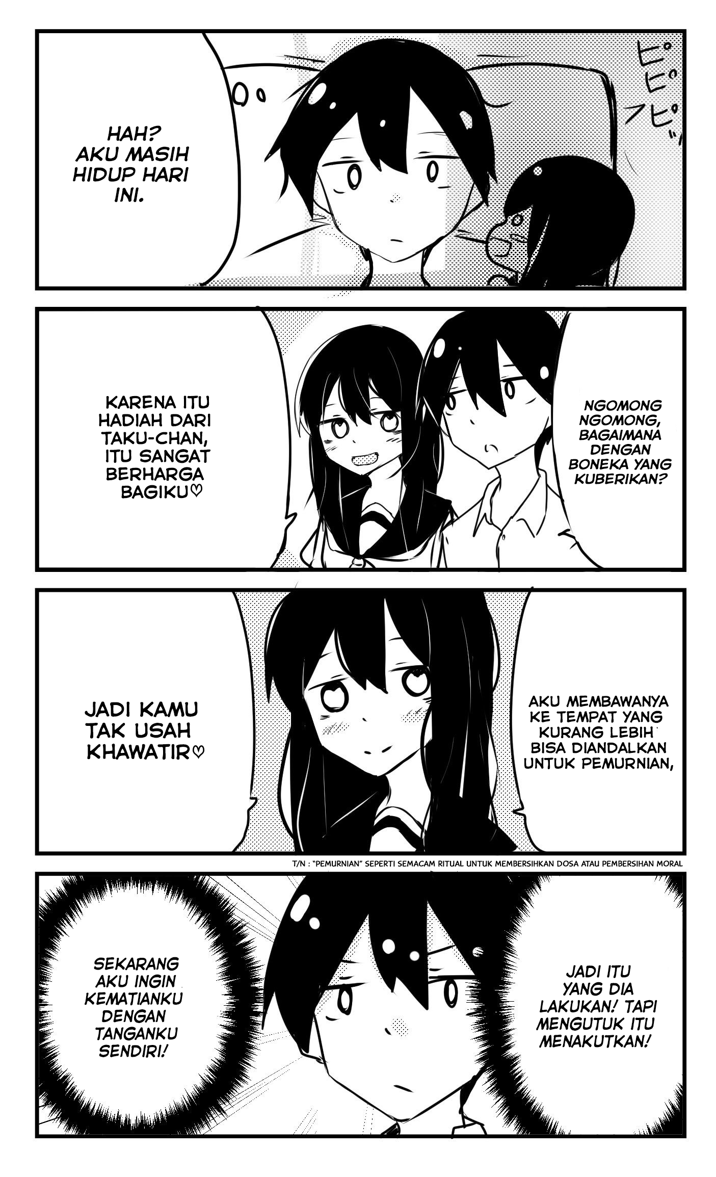 Baca A Story About Wanting To Commit Suicide, But It’s Scary So I Find A Yandere Girl To Kill Me, But It Doesn’t Work Chapter 10 Gambar 2