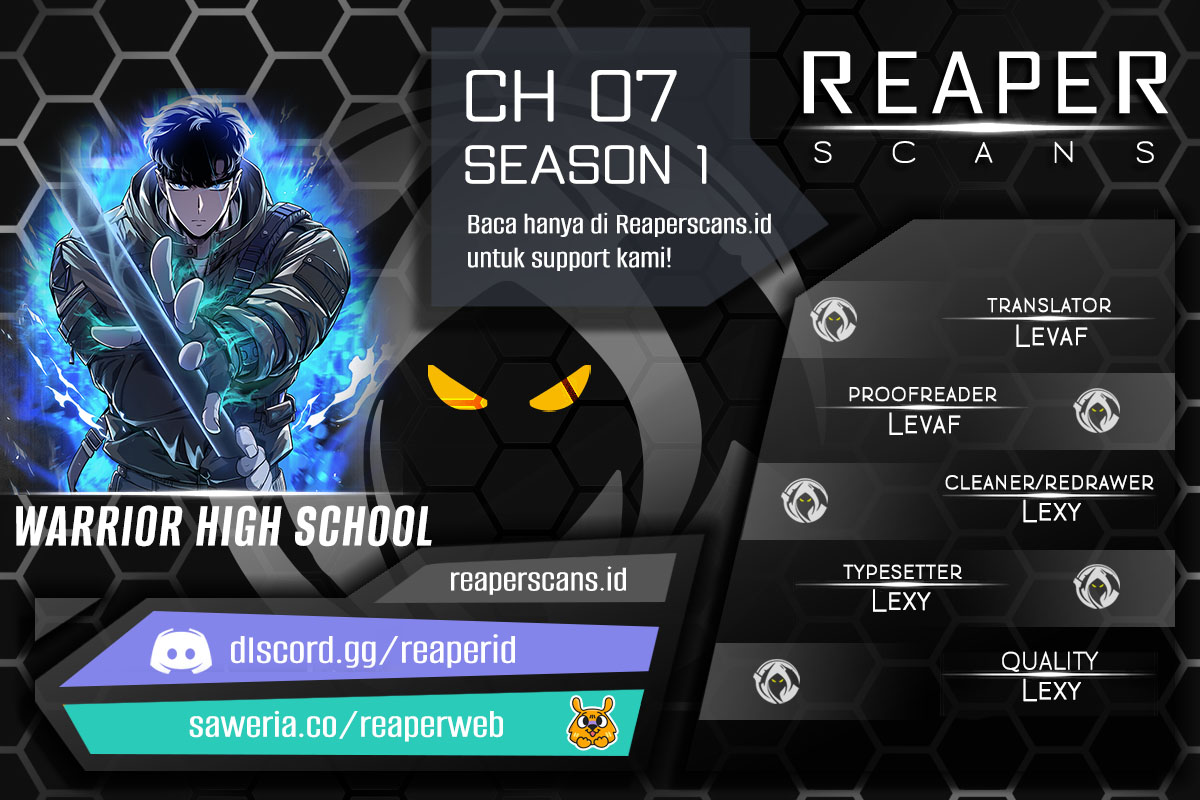 Baca Komik Warrior High School – Dungeon Raid Department Chapter 07 Gambar 1
