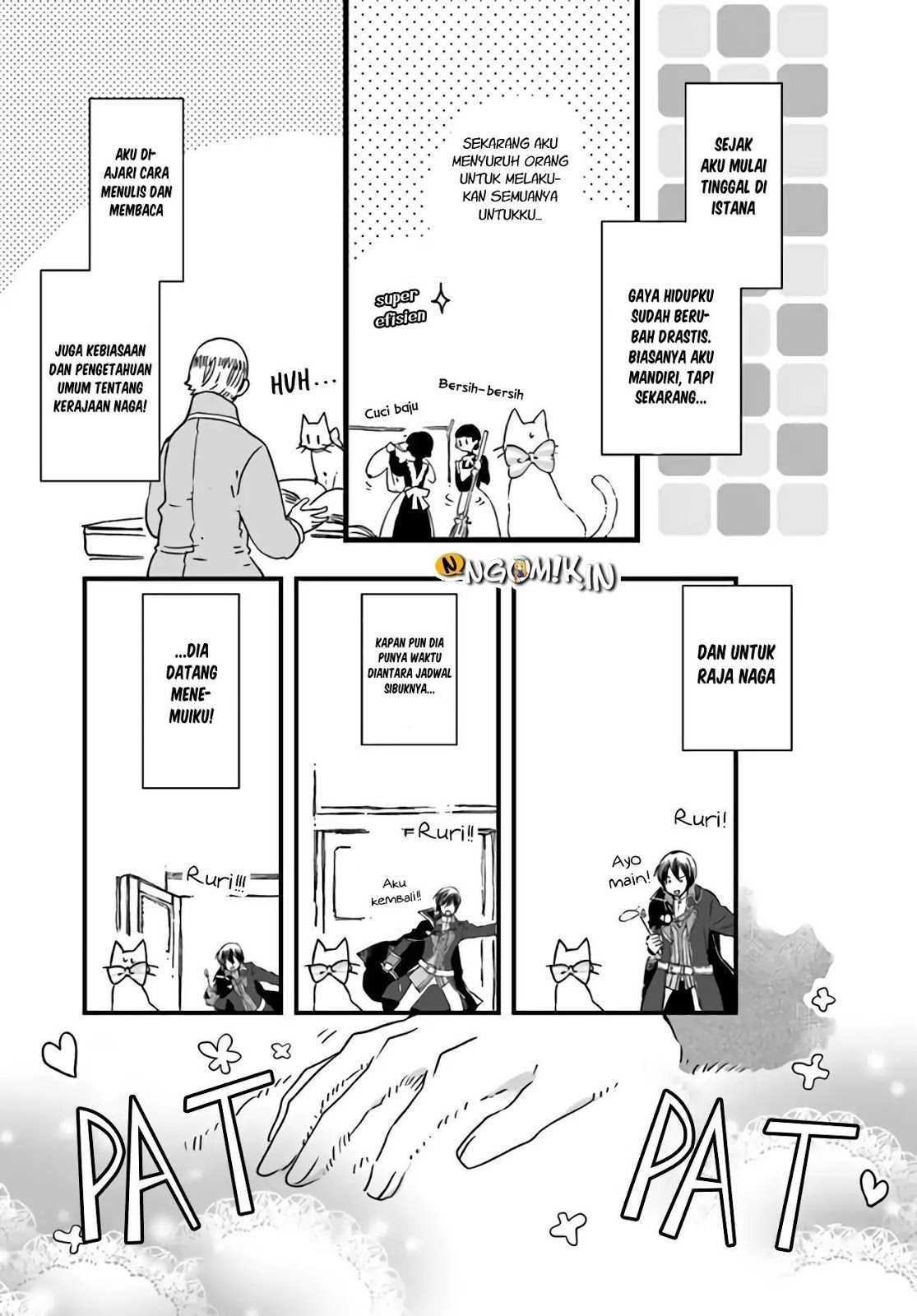 A Vengeful White Cat Lounges Around on the Dragon King’s Lap Chapter 09 Gambar 5