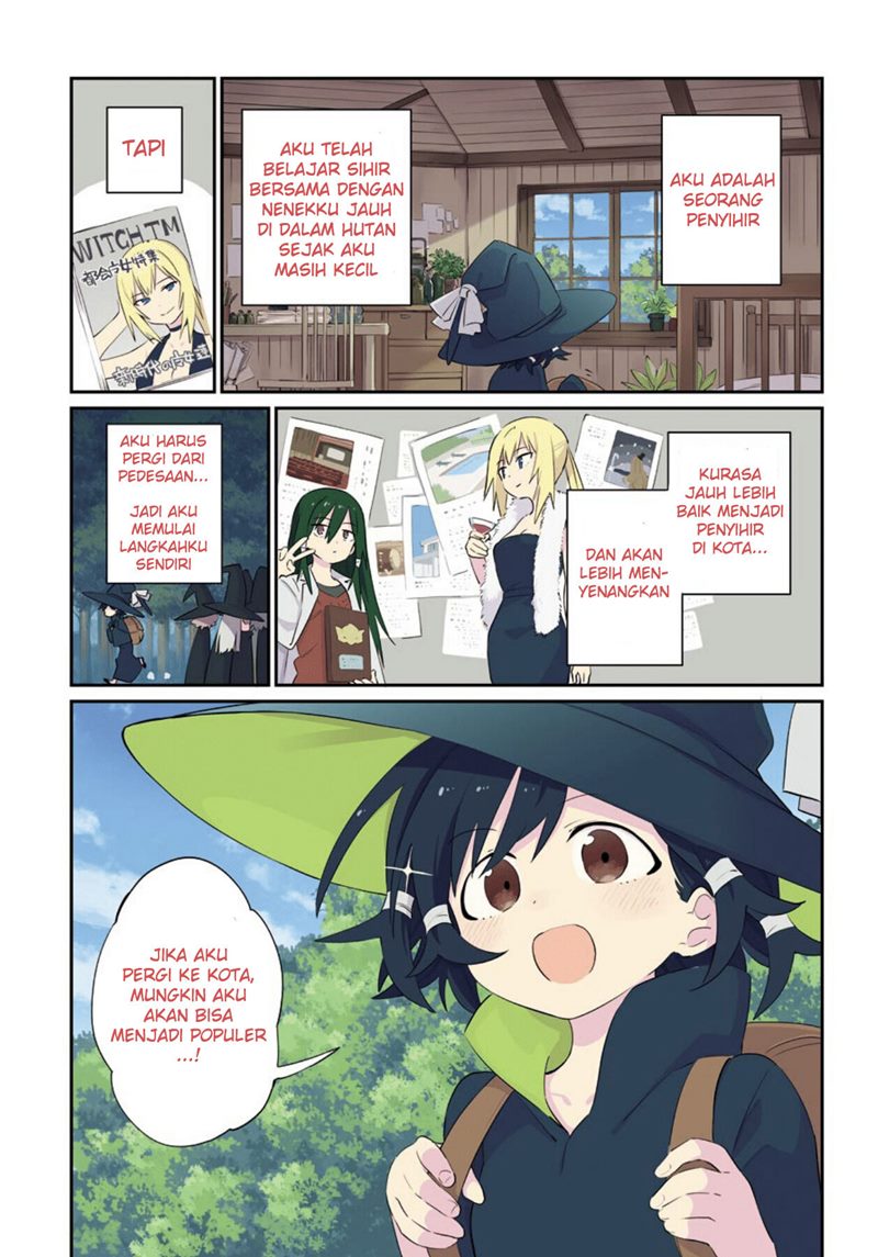 Baca Komik A Witch’s Life in a Six-Tatami Room Chapter 00.1 Gambar 1