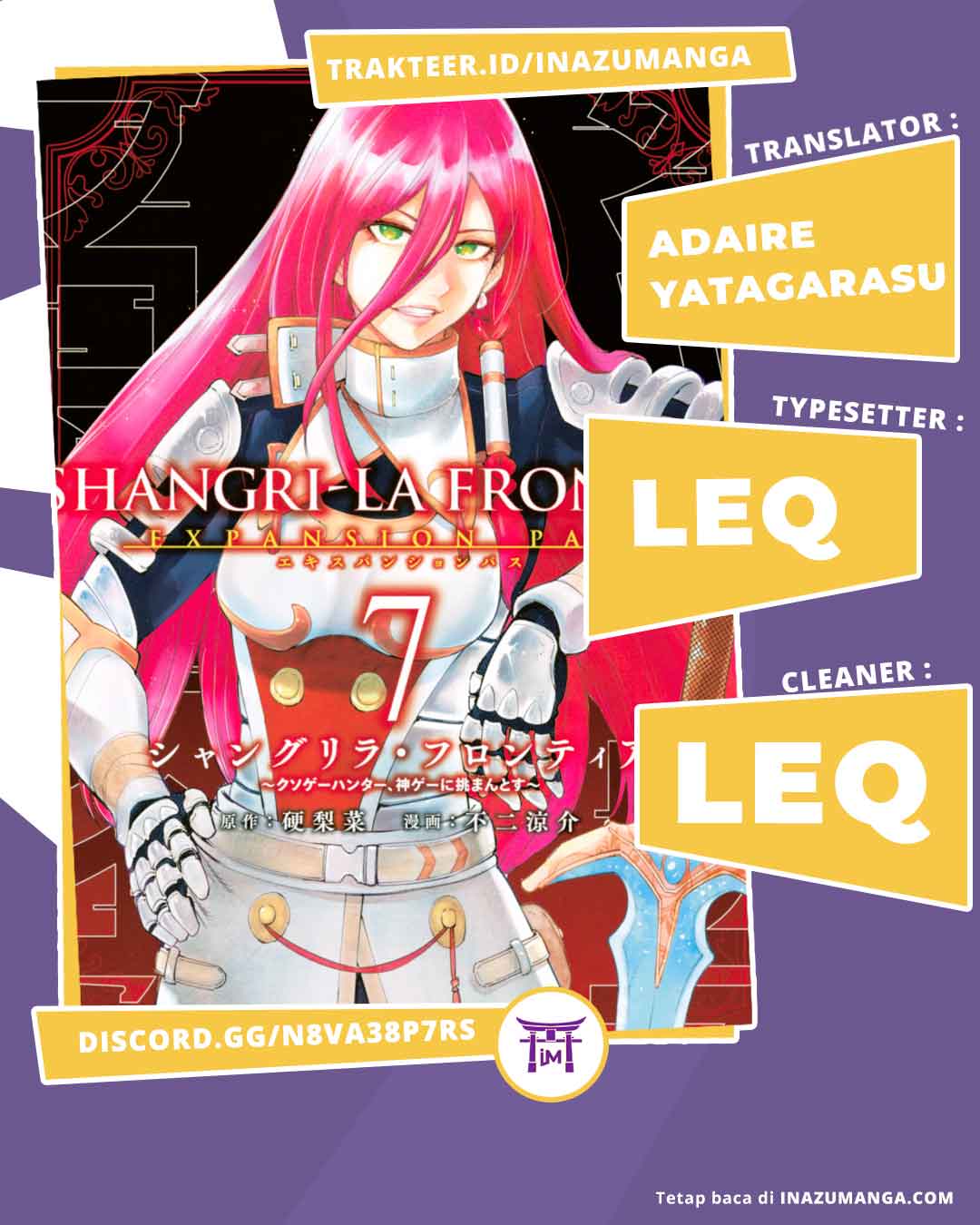 Baca Komik Shangri-La Frontier ~ Kusoge Hunter, Kamige ni Idoman to su~ Chapter 80 Gambar 1