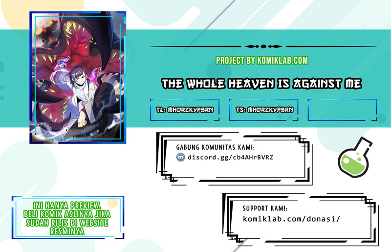 Baca Komik The Whole Heaven Is Against Me Chapter 03 Gambar 1