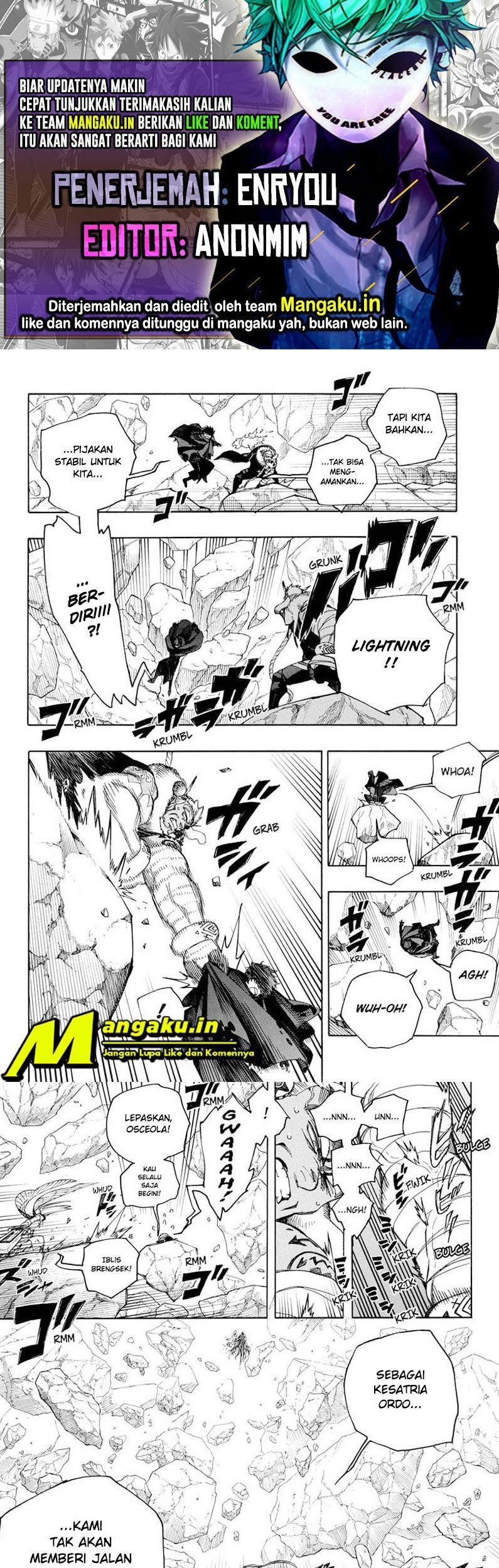 Baca Komik Ao no Exorcist Chapter 135.2 Gambar 1