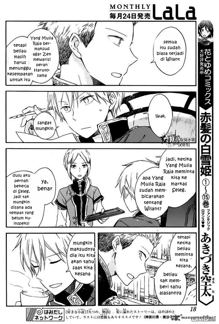 Akagami no Shirayukihime Chapter 74 Gambar 6