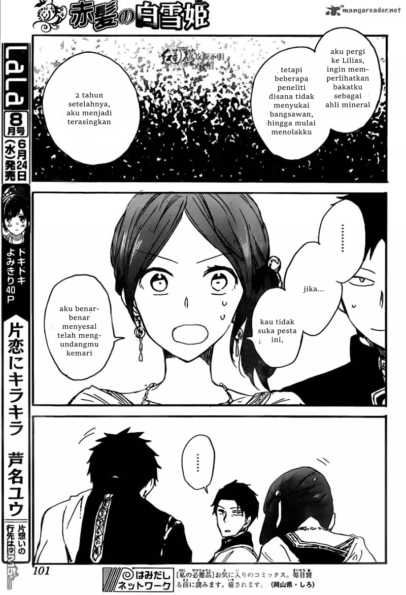 Akagami no Shirayukihime Chapter 66 Gambar 32