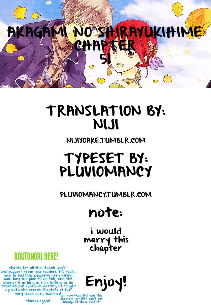 Baca  Akagami no Shirayukihime Chapter 51 Gambar 2