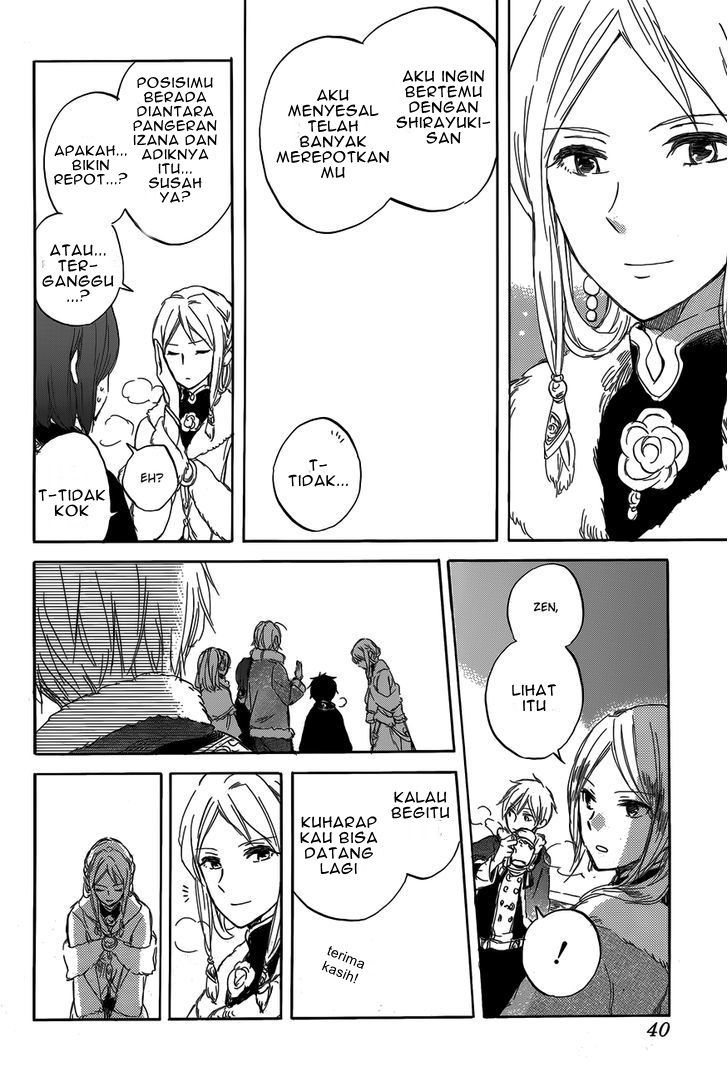 Akagami no Shirayukihime Chapter 40 Gambar 23