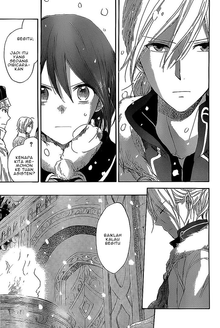 Akagami no Shirayukihime Chapter 35 Gambar 30