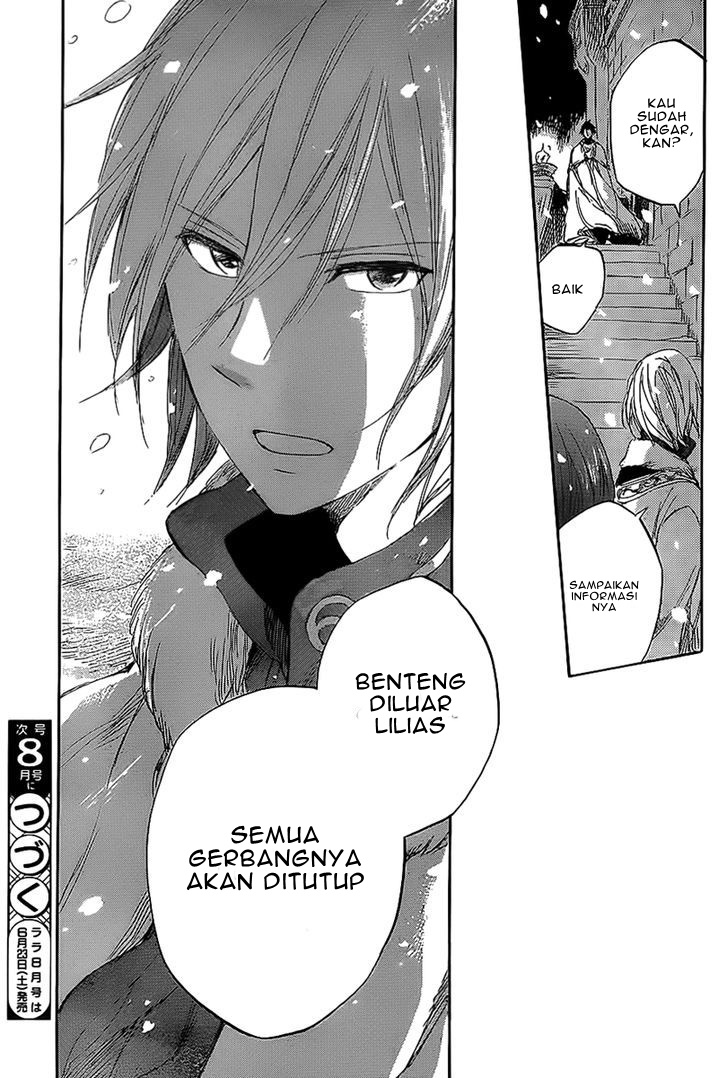 Akagami no Shirayukihime Chapter 35 Gambar 32