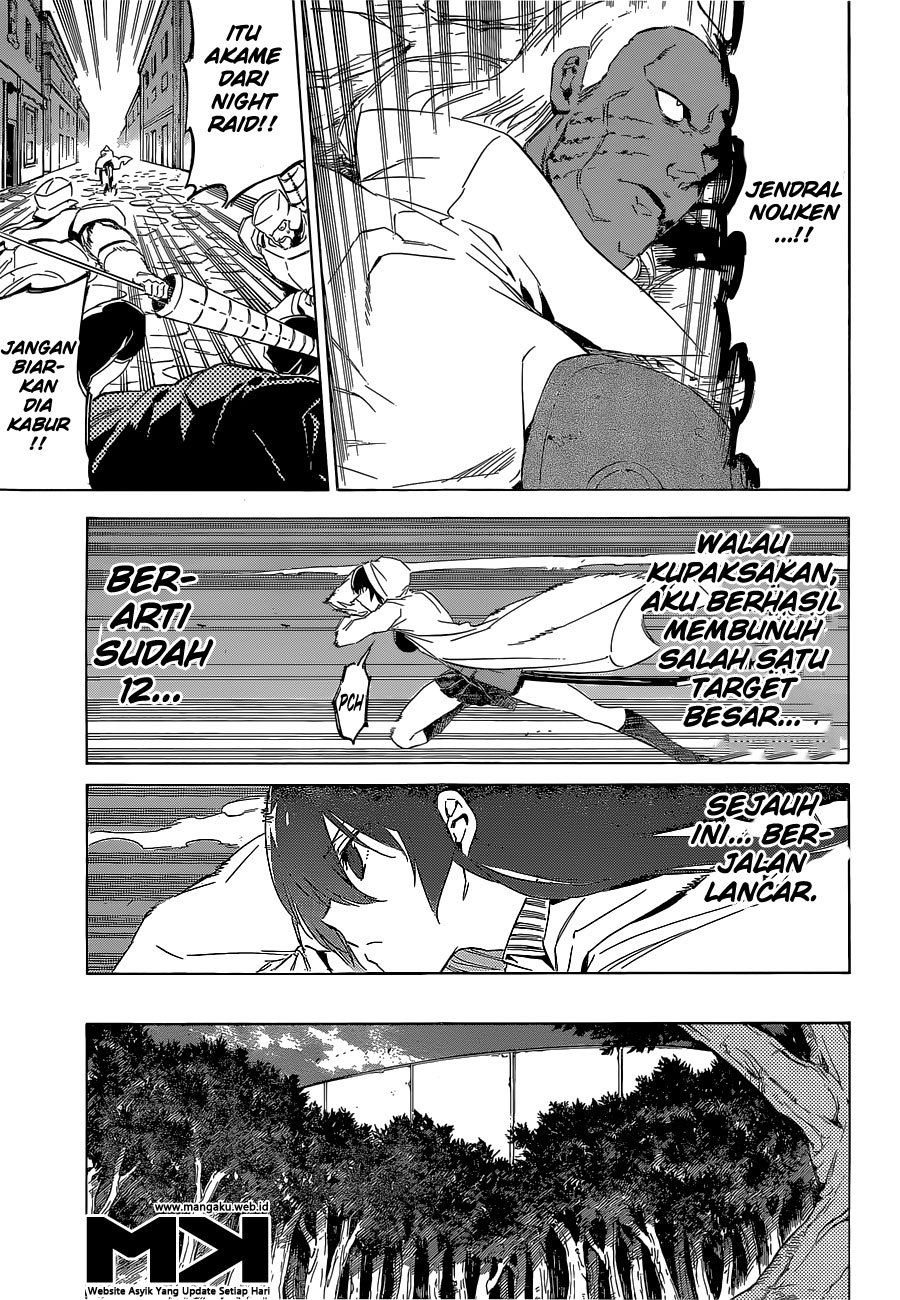Akame ga Kill! Chapter 61 Gambar 35