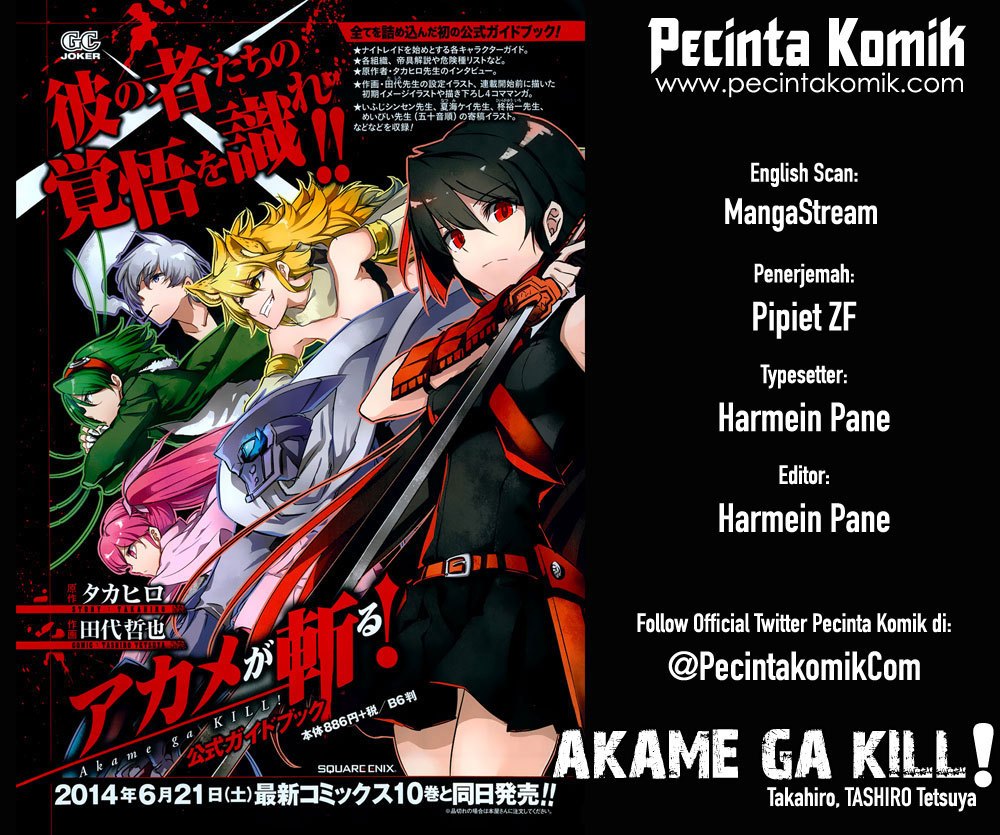 Baca Komik Akame ga Kill! Chapter 59 Gambar 1
