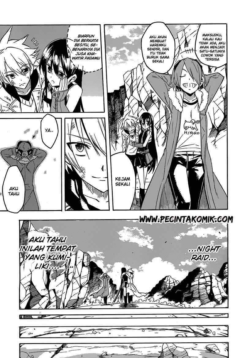 Akame ga Kill! Chapter 19 Gambar 20