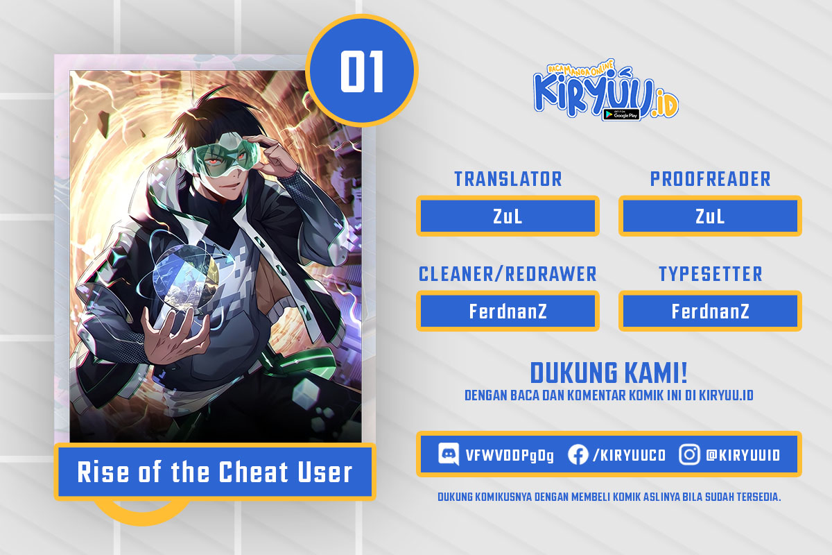 Baca Komik Rise of The Cheat User Chapter 01 Gambar 1