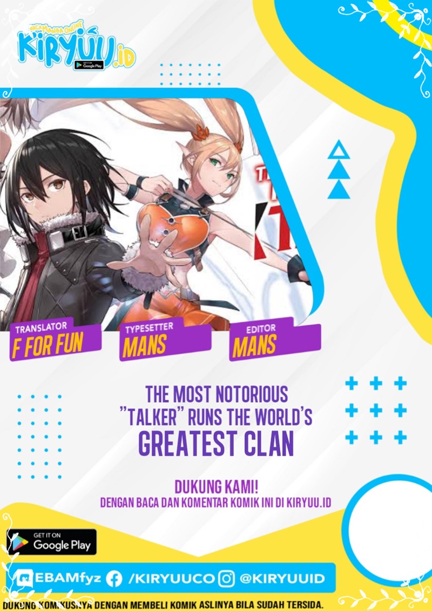 Baca Komik The Most Notorious “Talker” Runs the World’s Greatest Clan Chapter 24 Gambar 1