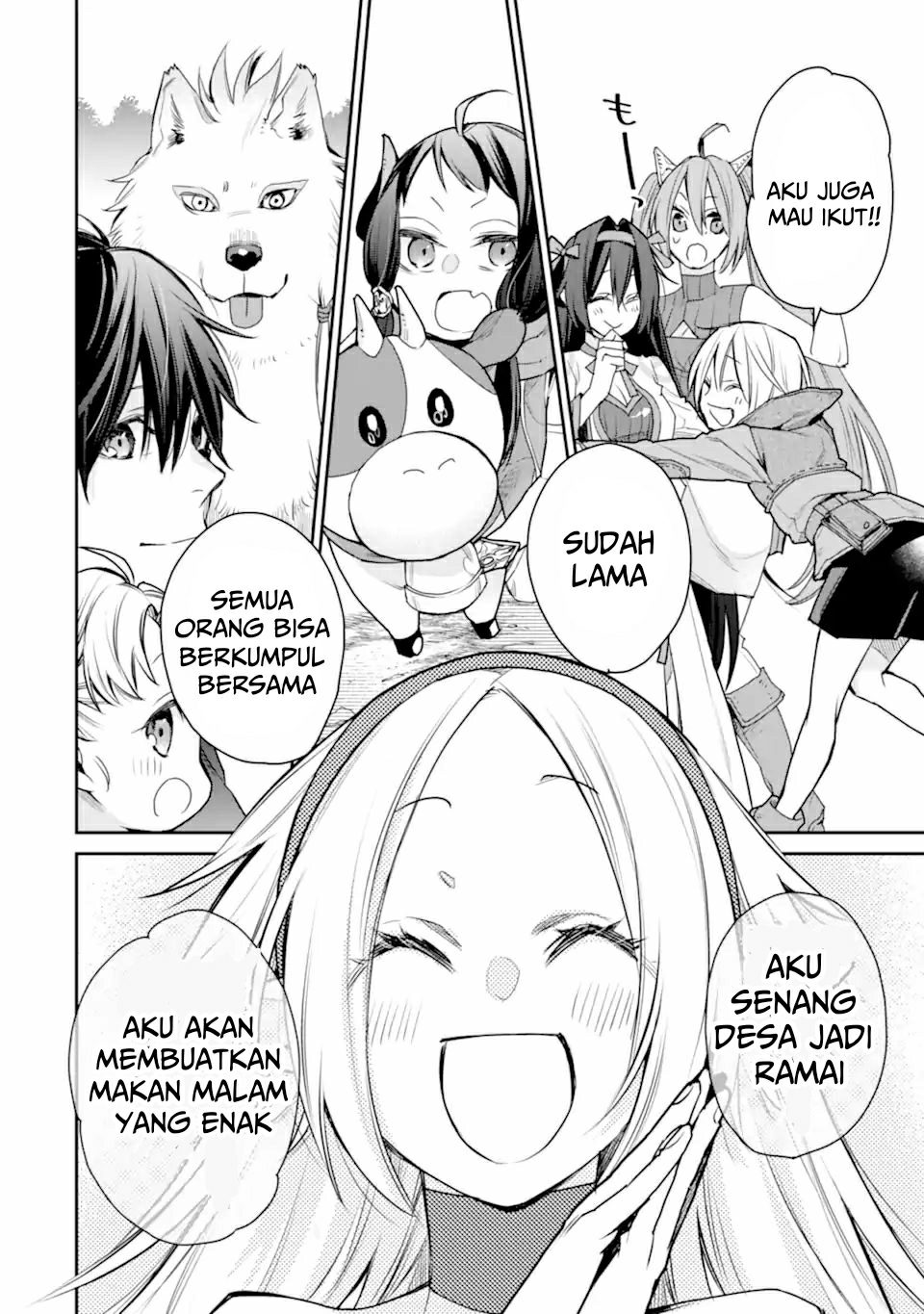 Saikyou no Madoshi. Hisa ni Ya wo Ukete Shimatta no de Inaka no Eihei ni Naru Chapter 26.1 Gambar 11