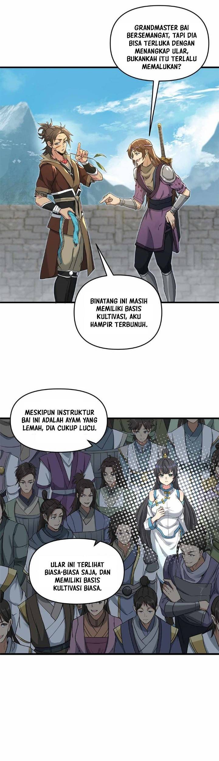 After Ten Years of Chopping Wood, Immortals Begged To Become My Disciples Chapter 01 Gambar 28