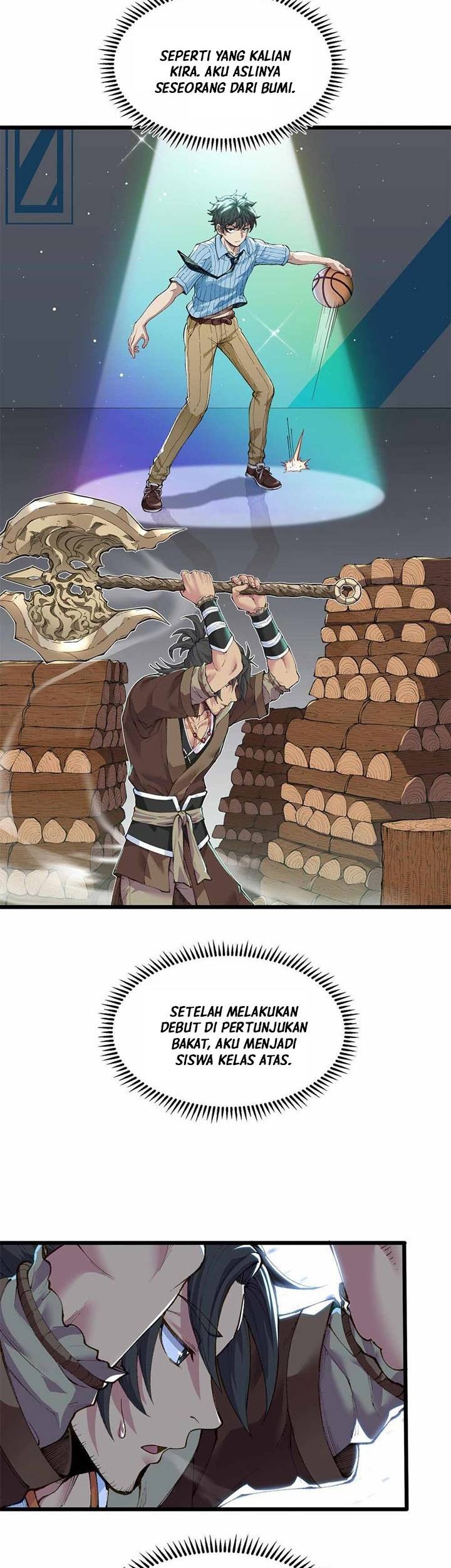 After Ten Years of Chopping Wood, Immortals Begged To Become My Disciples Chapter 01 Gambar 8