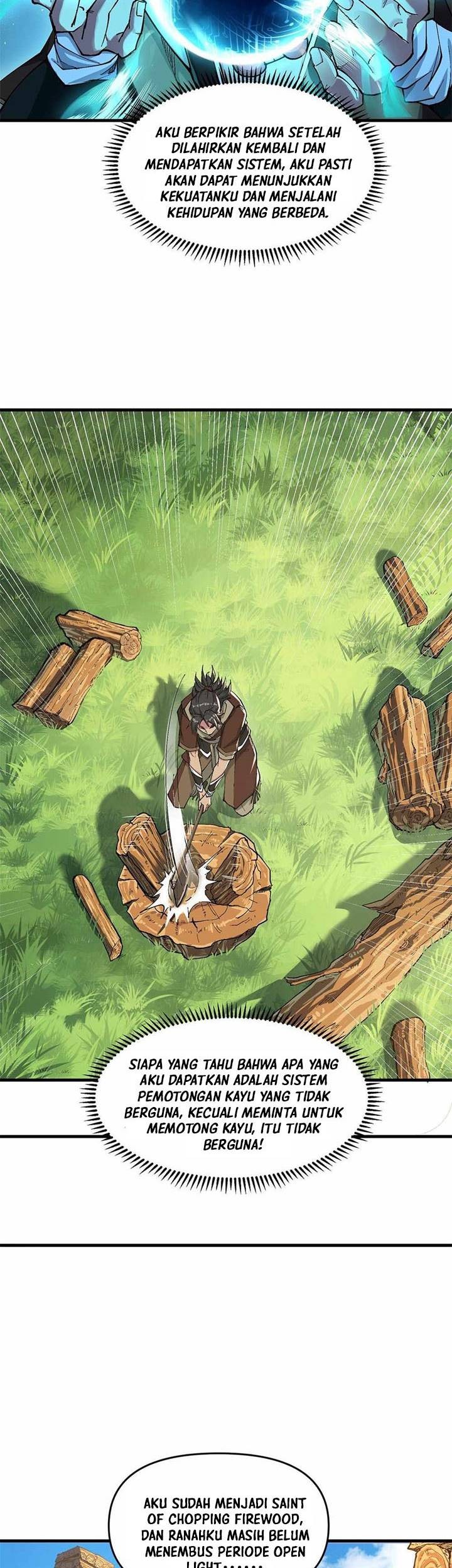 After Ten Years of Chopping Wood, Immortals Begged To Become My Disciples Chapter 01 Gambar 12