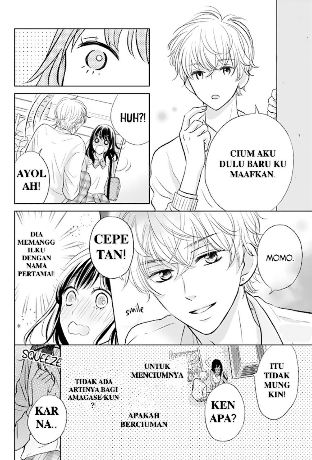 Amagase-kun wa Amayaka Shite Kurenai. Chapter 2 Gambar 21