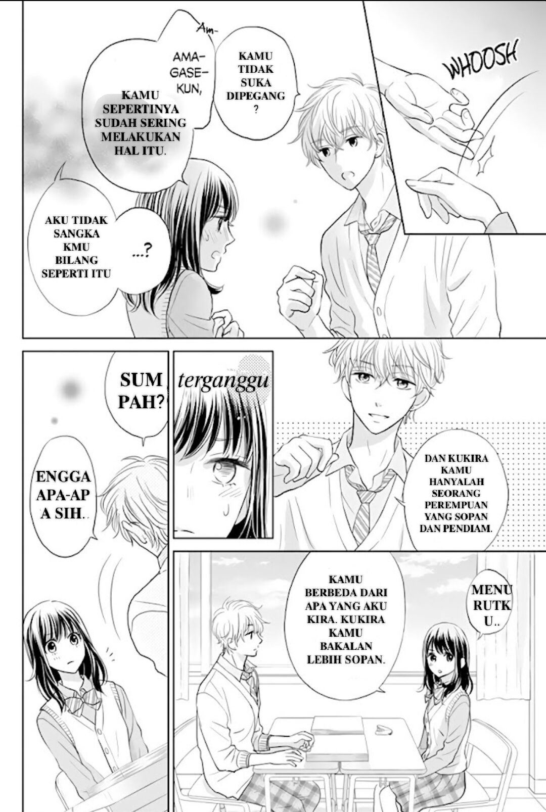 Amagase-kun wa Amayaka Shite Kurenai. Chapter 1 Gambar 19