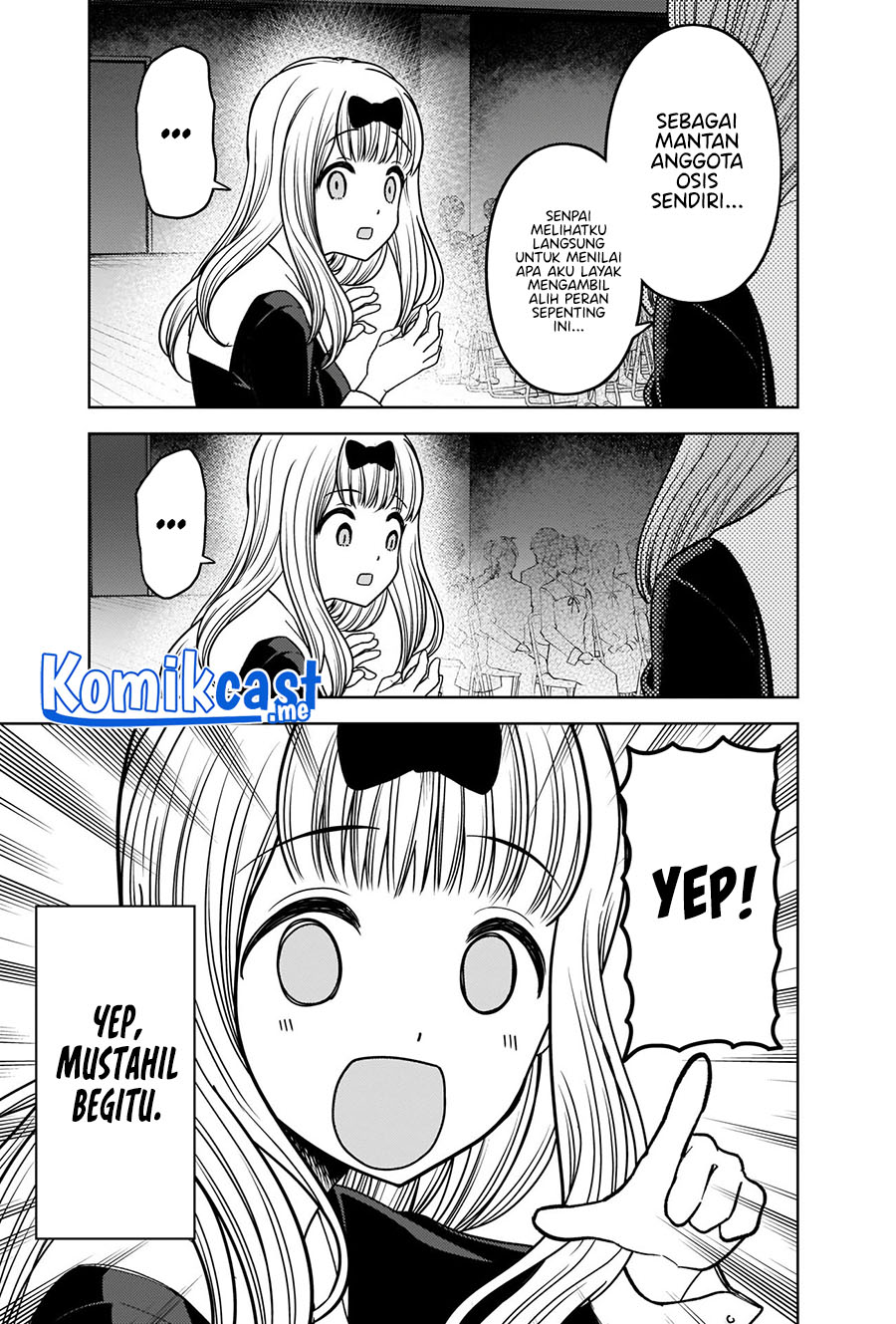 Kaguya-sama wa Kokurasetai – Tensai-tachi no Renai Zunousen Chapter 275 Gambar 8