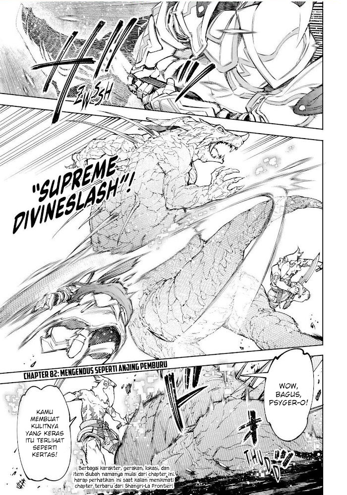 Baca  Shangri-La Frontier ~ Kusoge Hunter, Kamige ni Idoman to su~ Chapter 82 Gambar 2