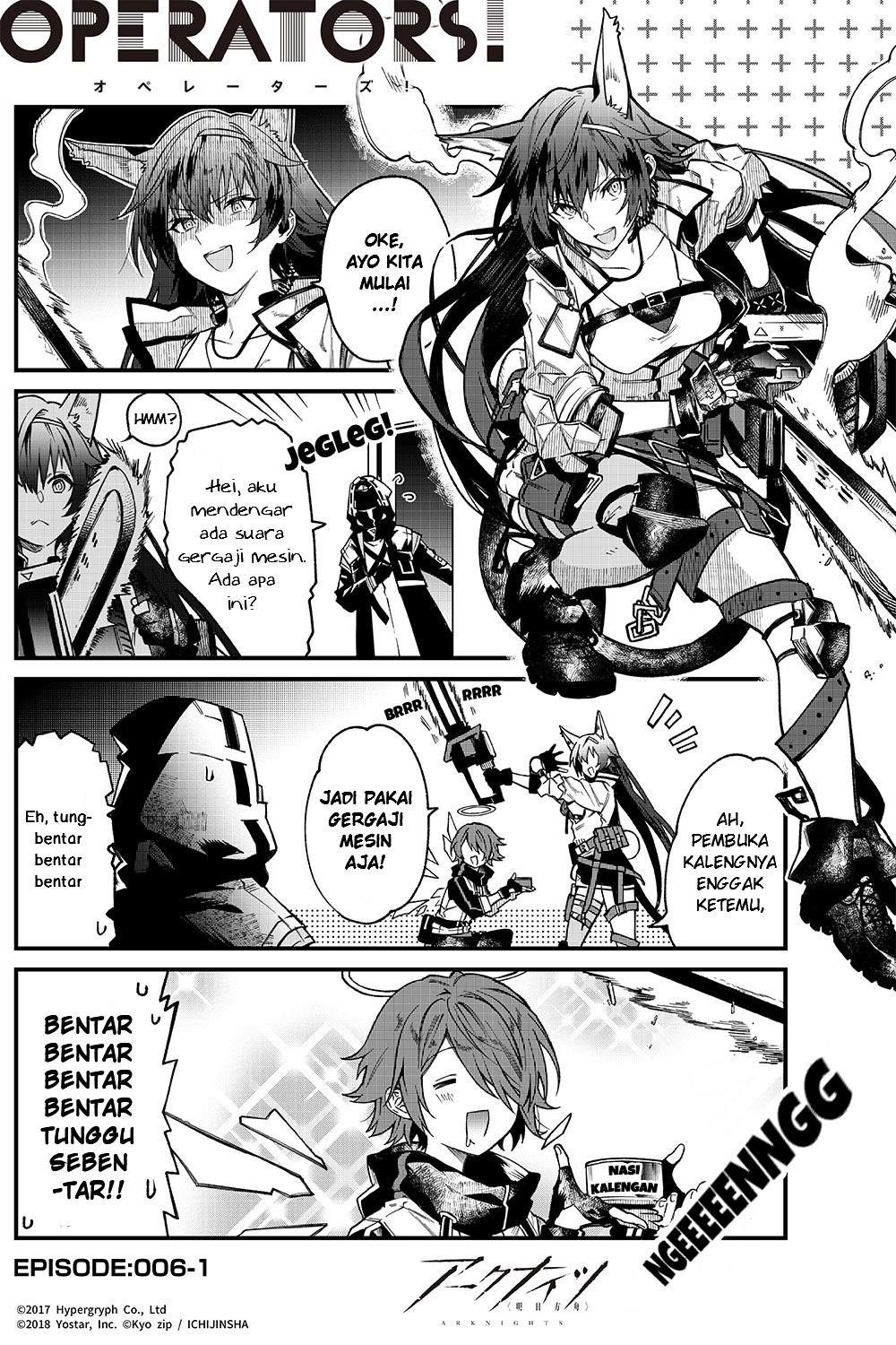 Baca Komik Arknights: OPERATORS! Chapter 6 Gambar 1