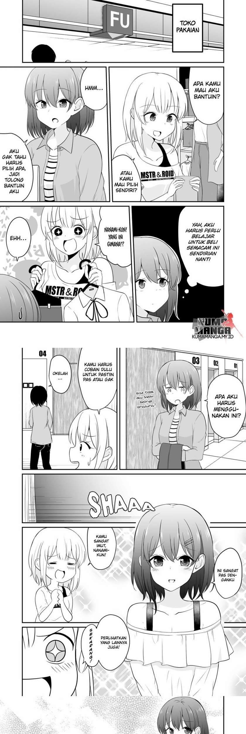 Baca Komik Asa Okiru to Random de Ironna Type Onnanoko ni Natchau Otokonoko no Hanashi Chapter 5 Gambar 1