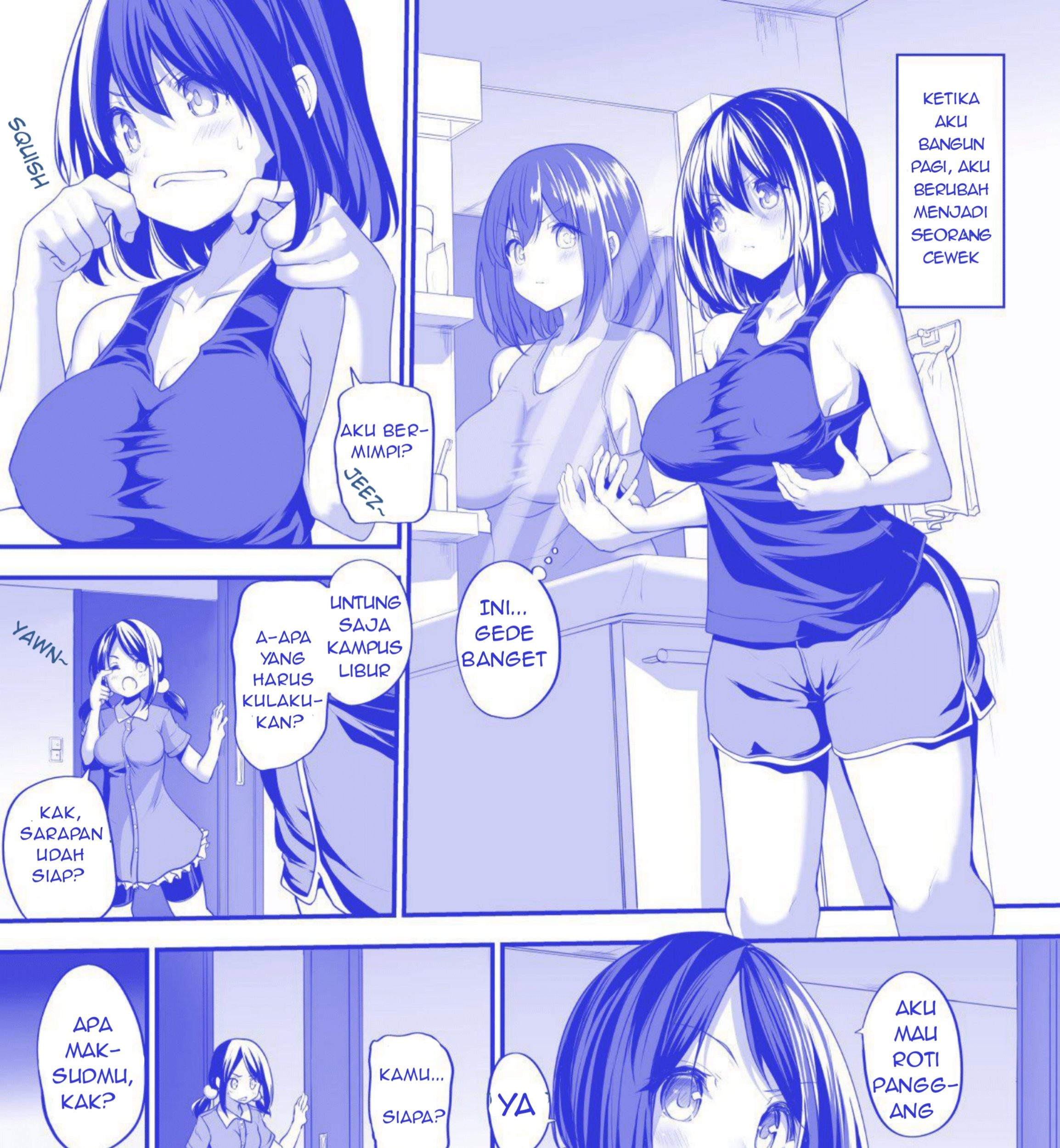 Baca Komik Asa Okitara Onnanoko ni Natteta Manga Chapter 1 Gambar 1
