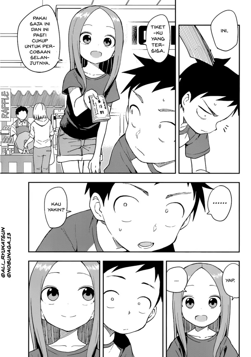Karakai Jouzu no Takagi-san Chapter 154 Gambar 10