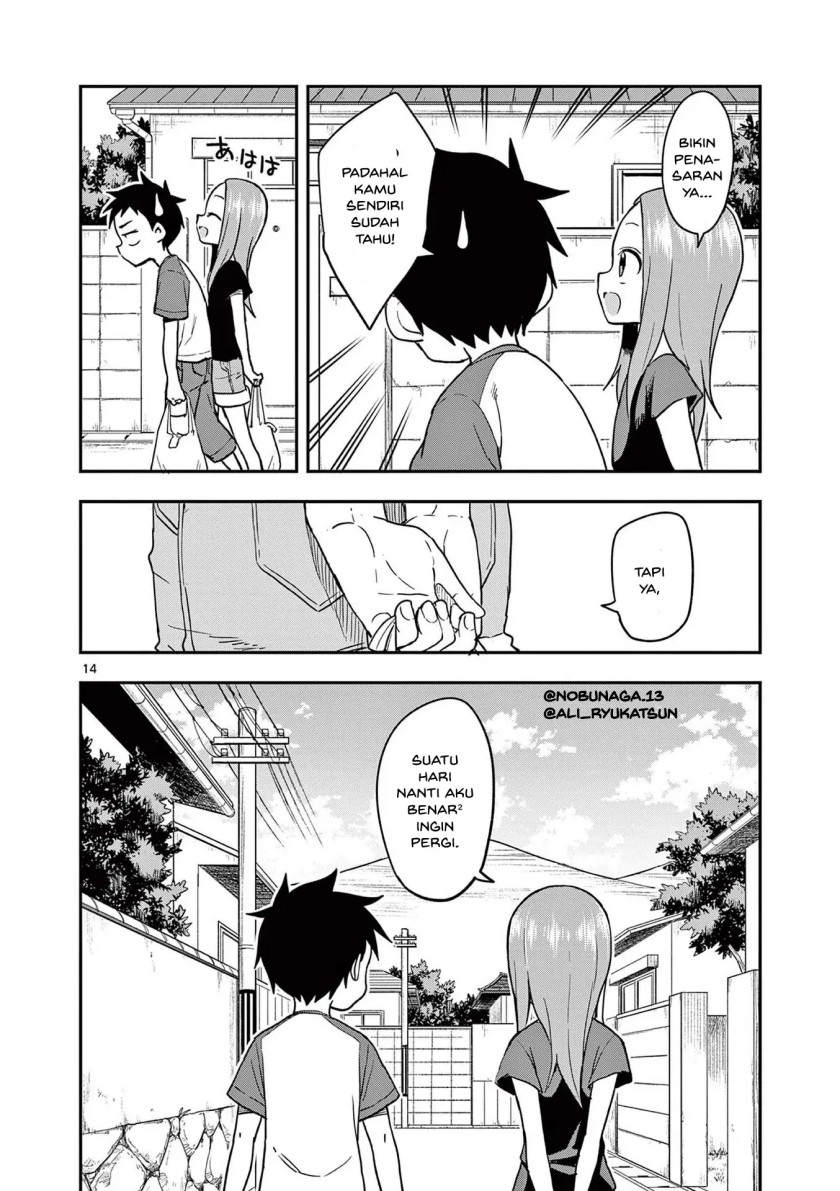 Karakai Jouzu no Takagi-san Chapter 154 Gambar 15