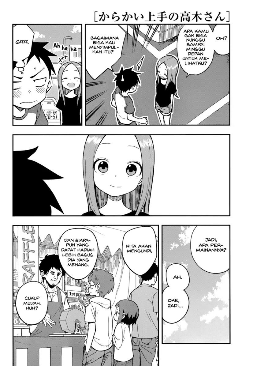 Karakai Jouzu no Takagi-san Chapter 154 Gambar 5