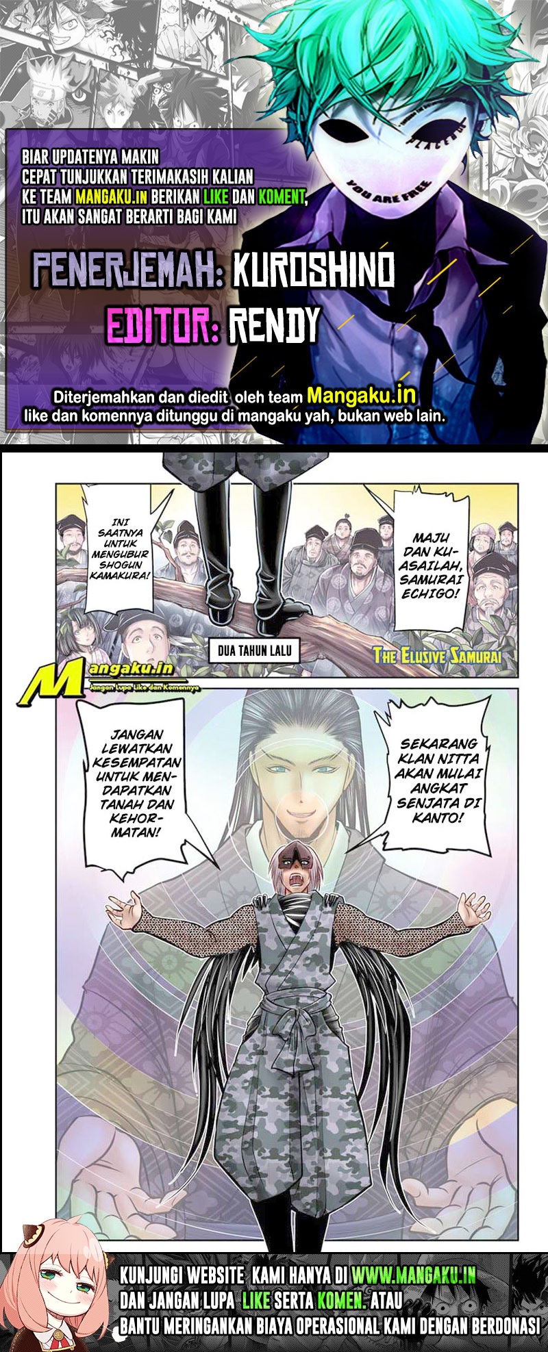 Baca Komik The Elusive Samurai Chapter 48 Gambar 1