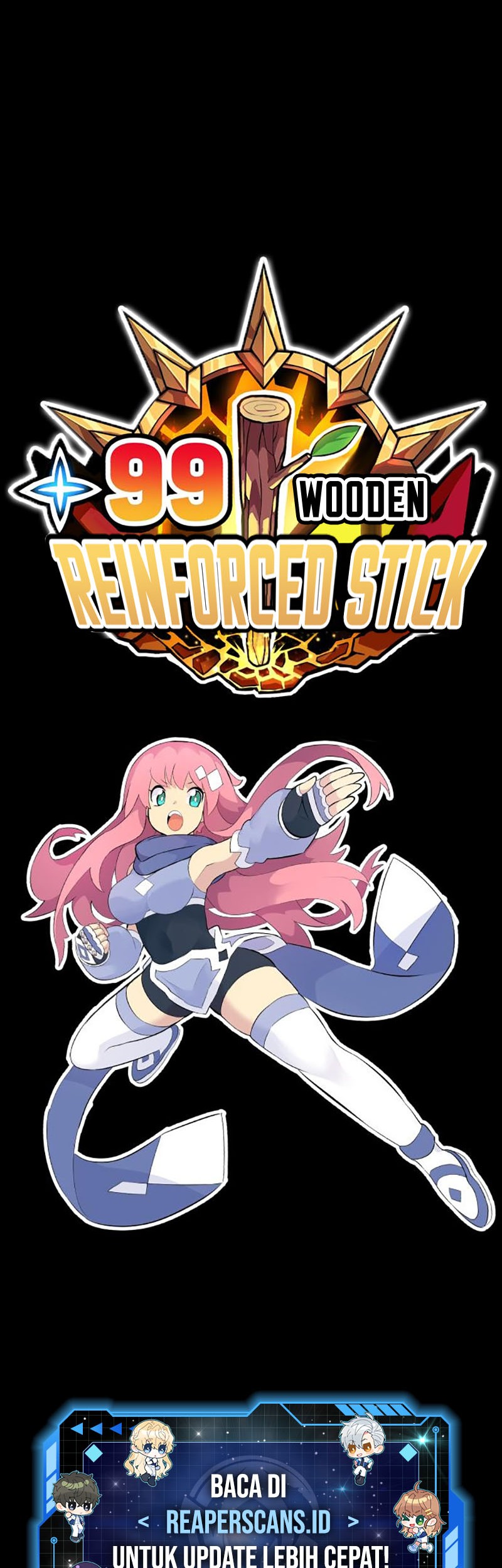 +99 Wooden Stick Chapter 32 Gambar 169