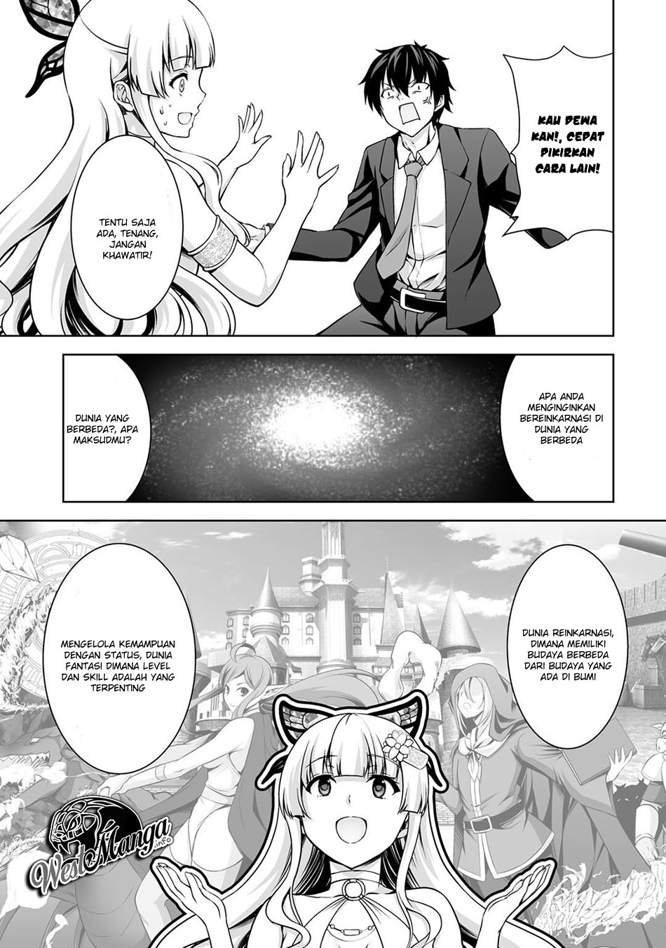 Kami No Techigai de Shindara Zumi de Isekai ni Hourikomare Mashita Chapter 01 Gambar 12