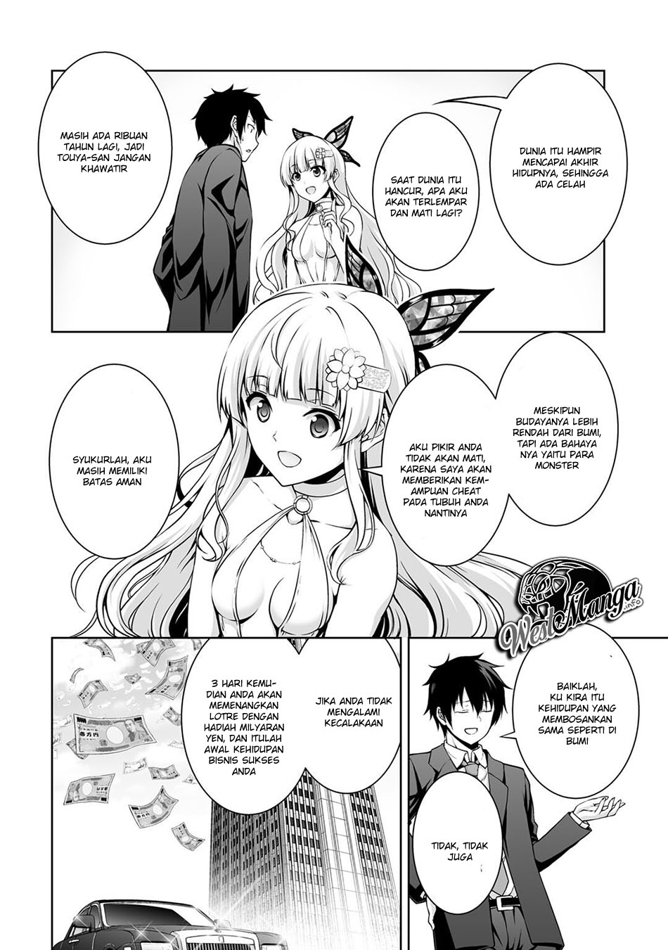 Kami No Techigai de Shindara Zumi de Isekai ni Hourikomare Mashita Chapter 01 Gambar 13