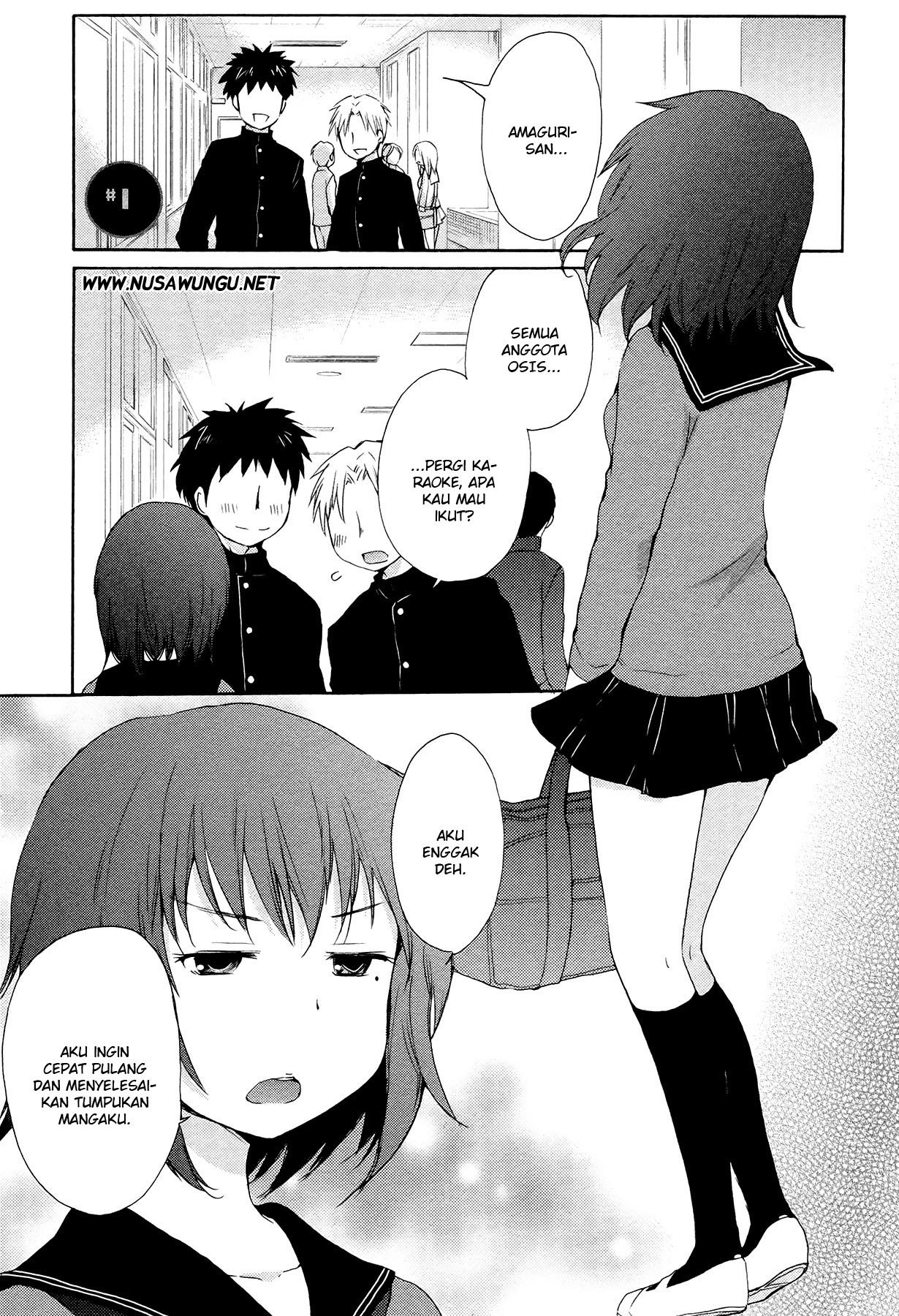 Henjo Hen na Joshikousei Amaguri Chiko Chapter 01 Gambar 4