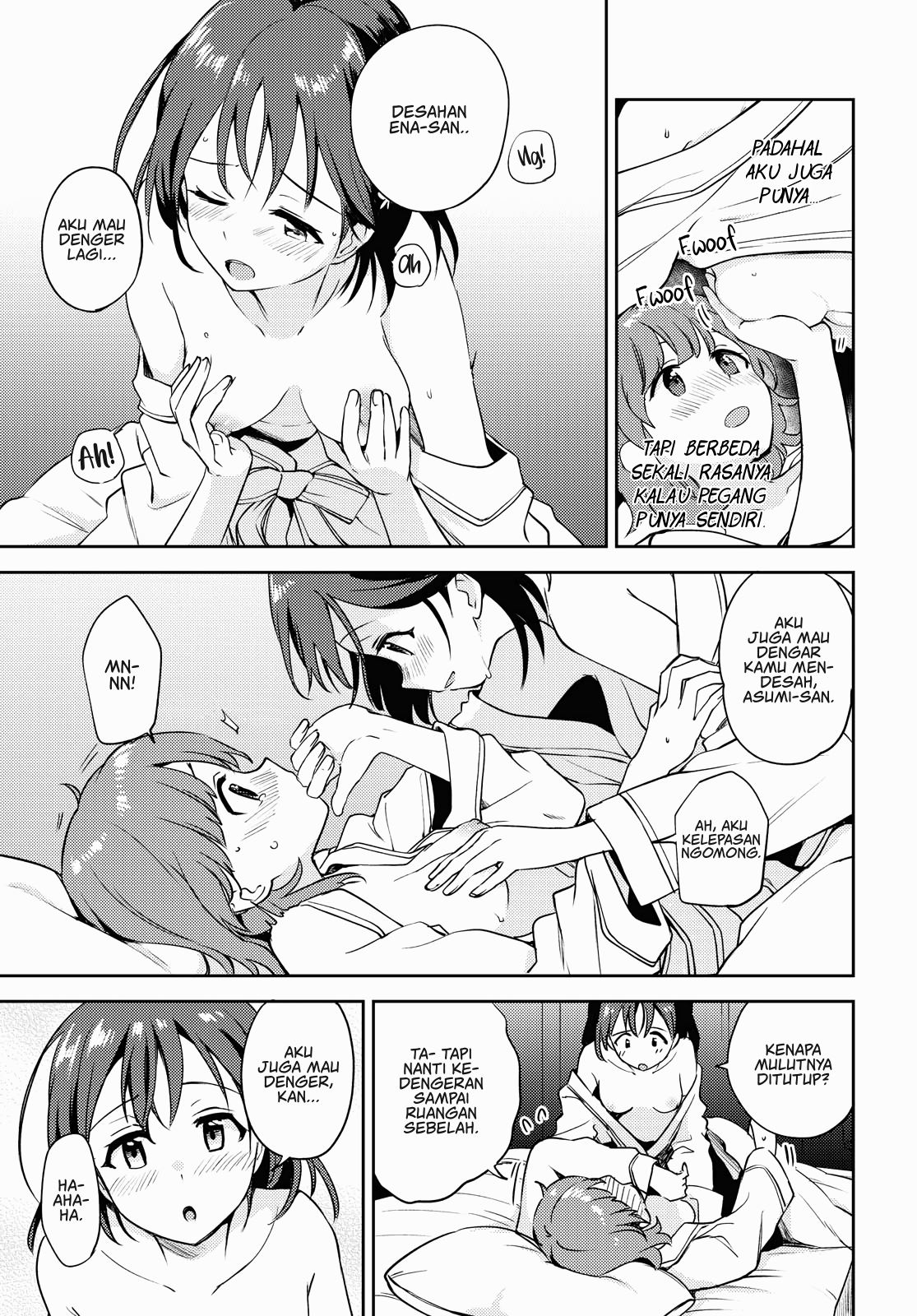Asumi-chan wa Les Fuuzoku ni Kyoumi ga Arimasu! Chapter 4 Gambar 15