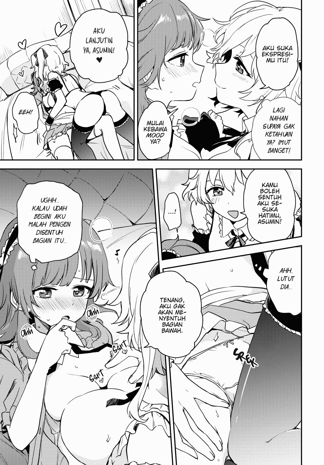 Asumi-chan wa Les Fuuzoku ni Kyoumi ga Arimasu! Chapter 3 Gambar 21