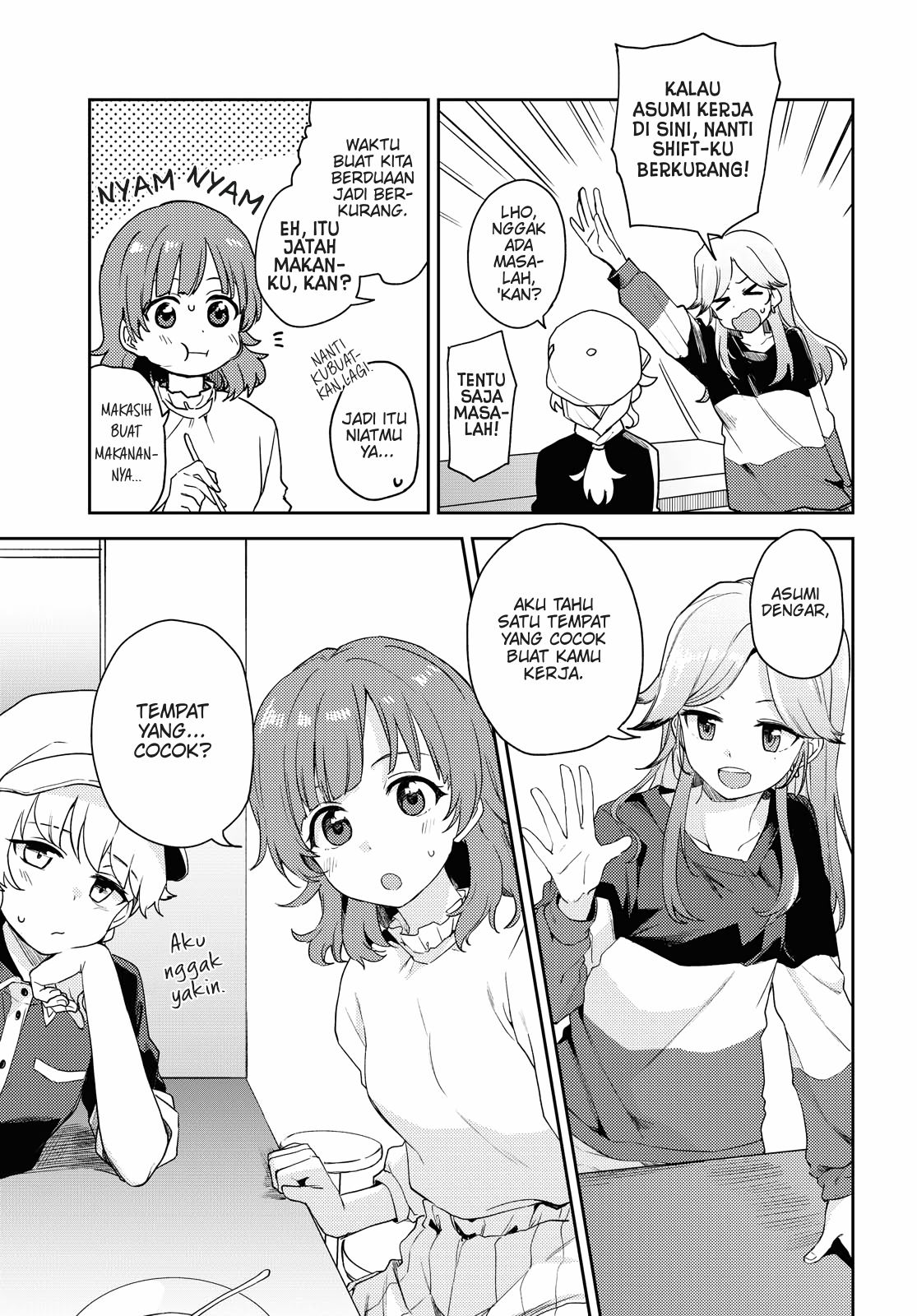 Asumi-chan wa Les Fuuzoku ni Kyoumi ga Arimasu! Chapter 3 Gambar 5