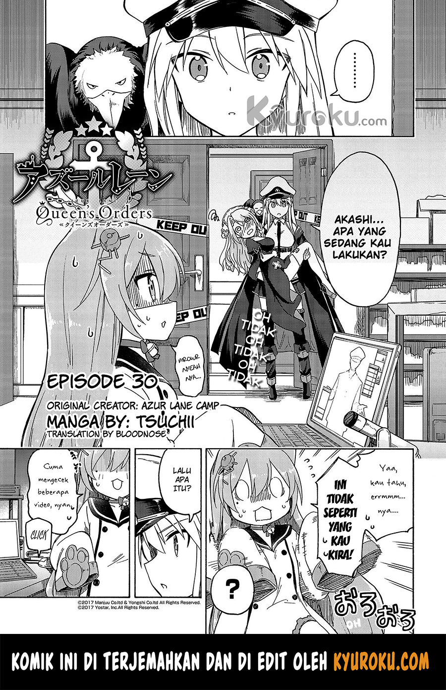 Baca Komik Azur Lane Queen's Orders Chapter 30 Gambar 1