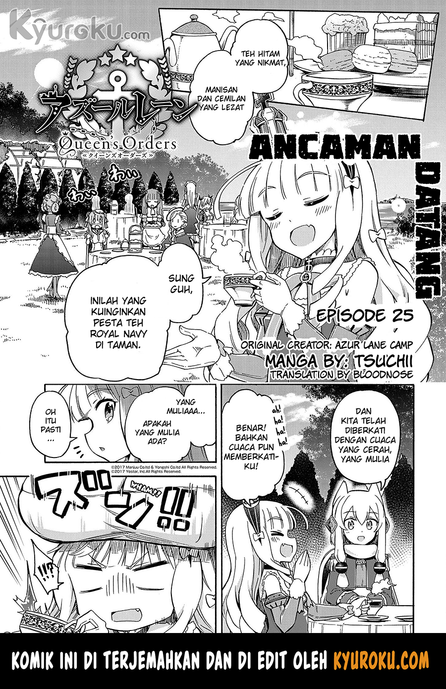 Baca Komik Azur Lane Queen's Orders Chapter 25 Gambar 1