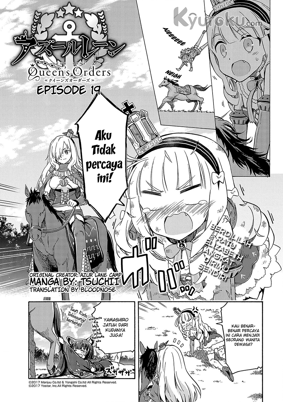 Baca Komik Azur Lane Queen's Orders Chapter 19 Gambar 1