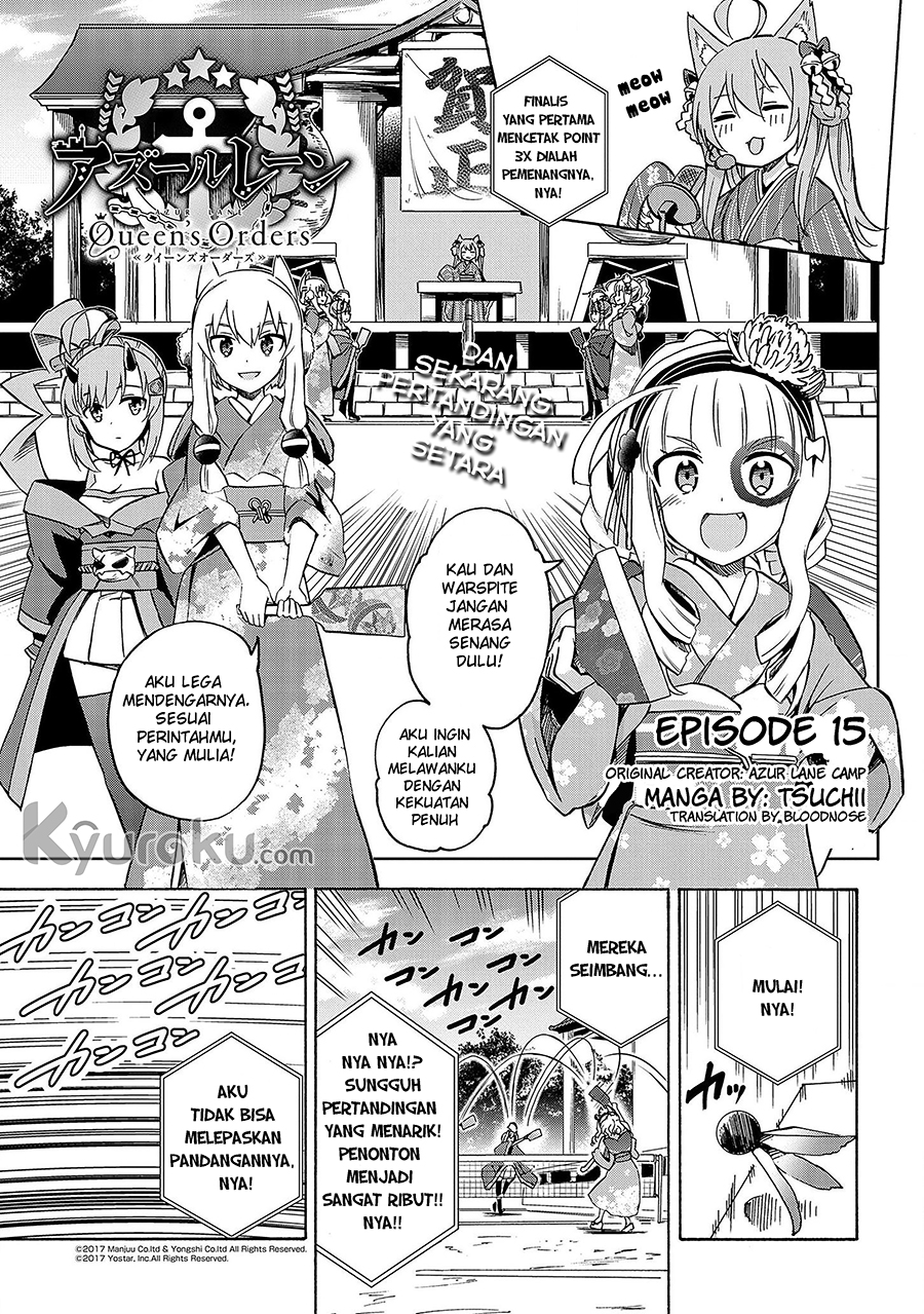 Baca Komik Azur Lane Queen's Orders Chapter 16 Gambar 1