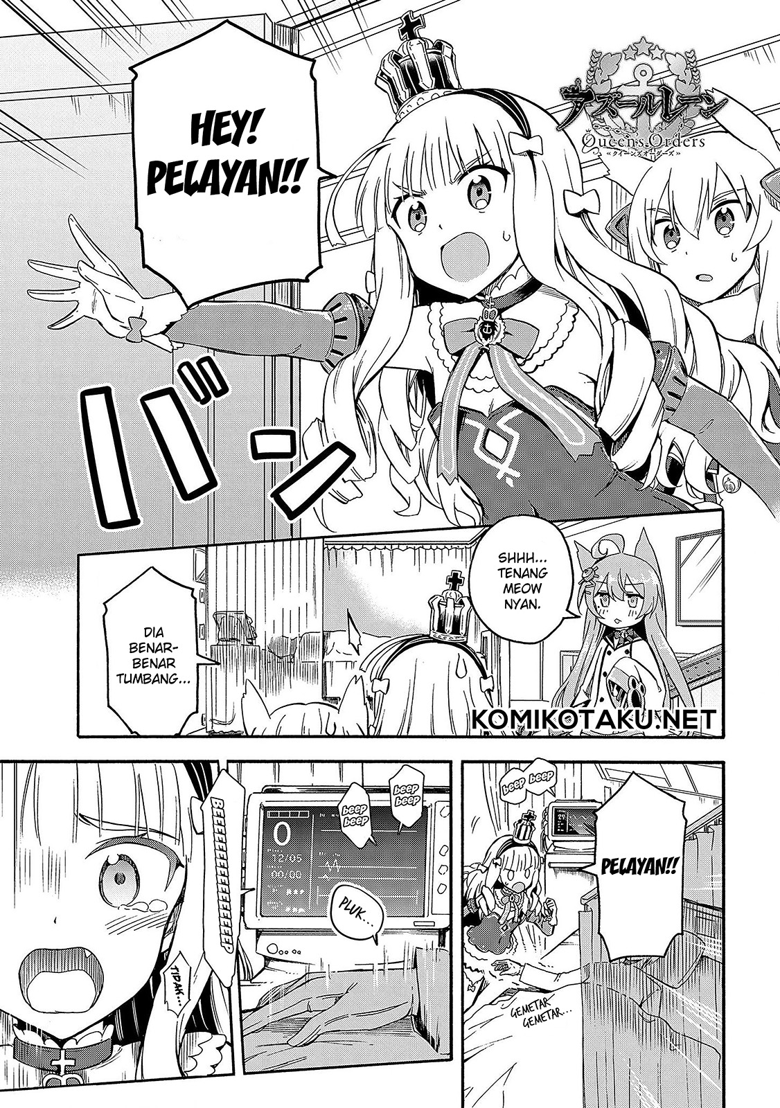Baca Komik Azur Lane Queen's Orders Chapter 02 Gambar 1
