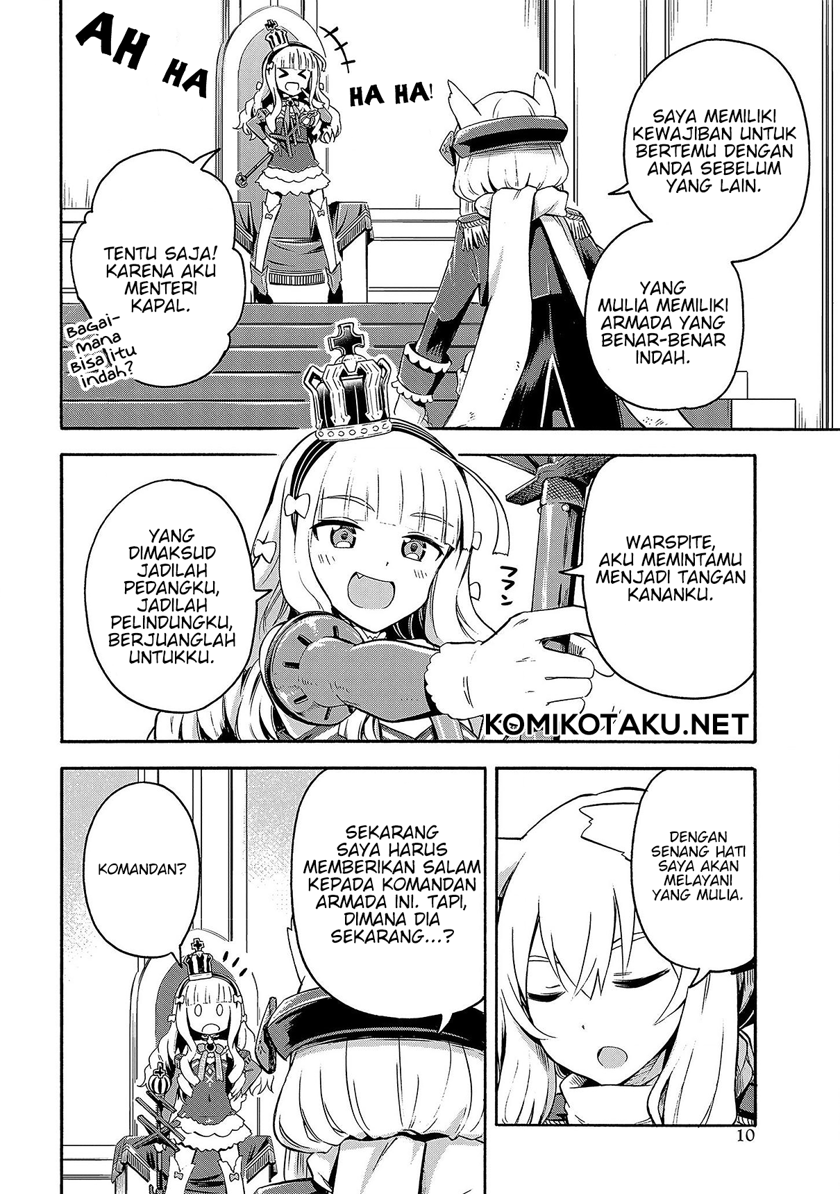 Azur Lane Queen's Orders Chapter 01 Gambar 4