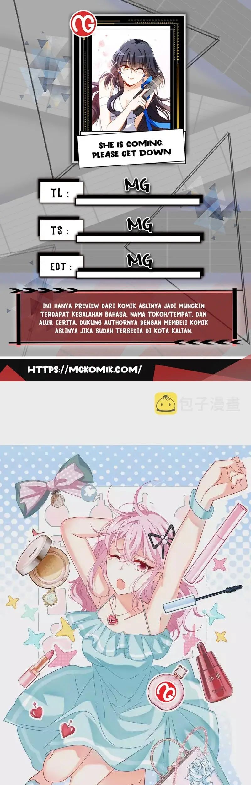 Baca Komik She Is Coming, Please Get Down! Chapter 90.1 Gambar 1