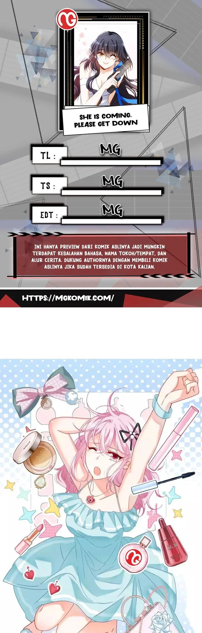 Baca Komik She Is Coming, Please Get Down! Chapter 89.3 Gambar 1