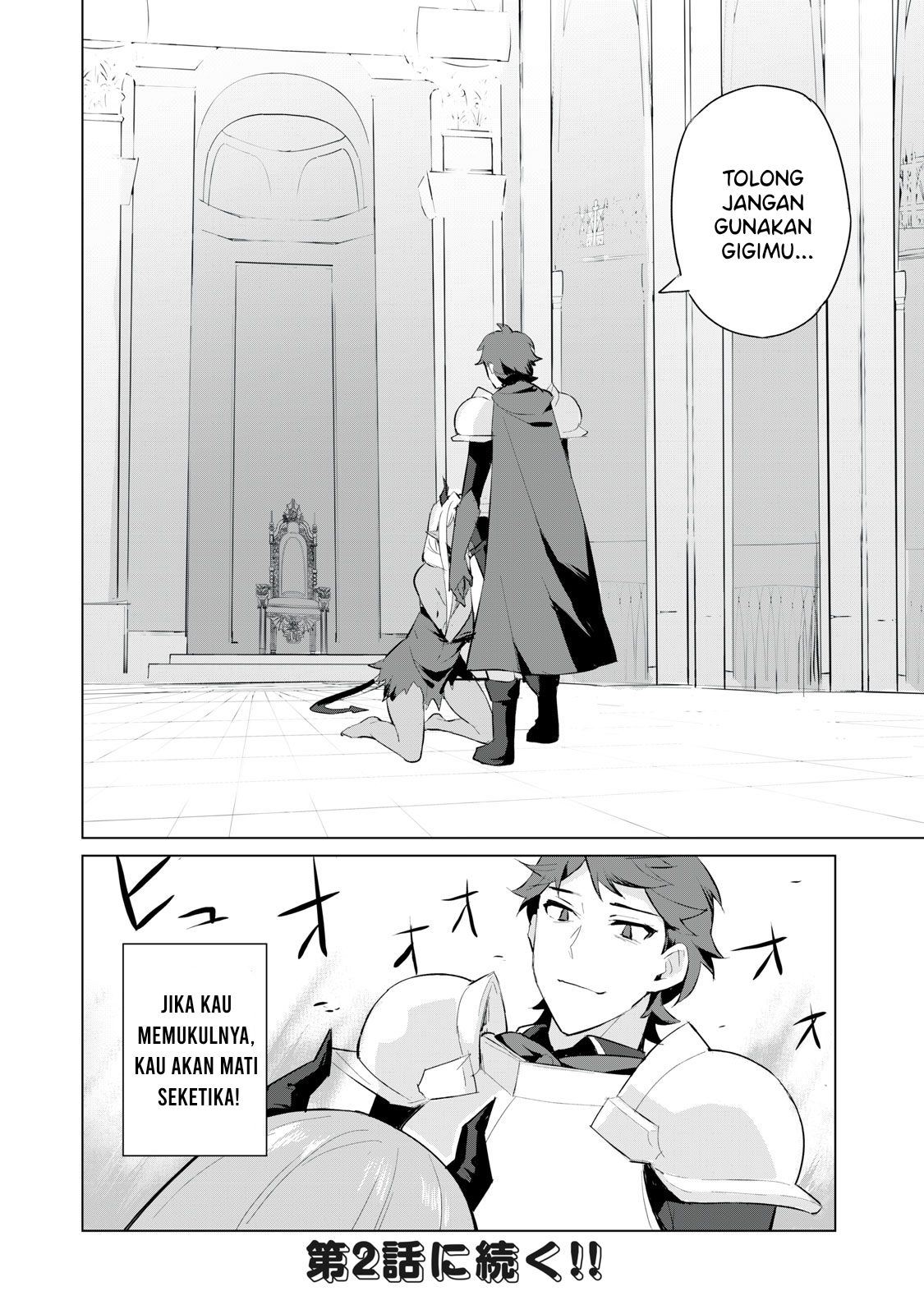 Biryuu Enshoutan ~Jikokouteikan ga Gekitei na Dragon-kyuu Bishoujo Maou o, Yuusha ga Icharabu de Taijisuru Ohanashi~ Chapter 1.2 Gambar 14